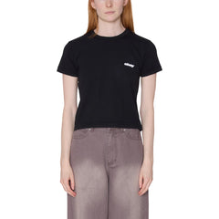Obey Womens Obey Speed Kaia S/S T-Shirt Digital Black