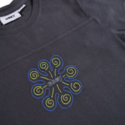 Obey Womens Relax Tee S/S Digital Black - Parasol Store