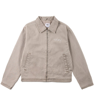 Obey Womens Serene Zip Jacket Fungi - Parasol Store