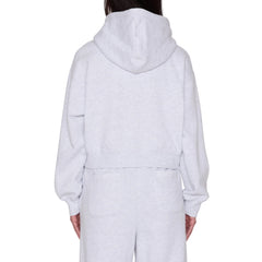 Obey Womens Speed Star Zip Up Ash Heather Grey