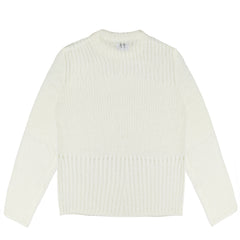 Obey Womens Trivia Open Knit Sweater Cream - Parasol Store