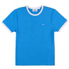 Obey Womens Tyler Ringer S/S Blue - Parasol Store