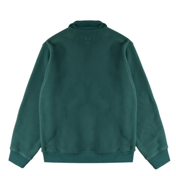 Obey Womens Watts Zip Mock Neck Forest