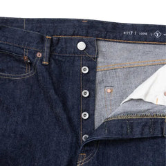 Ordinary Fits Loose Denim Jeans One Wash Indigo - Parasol Store