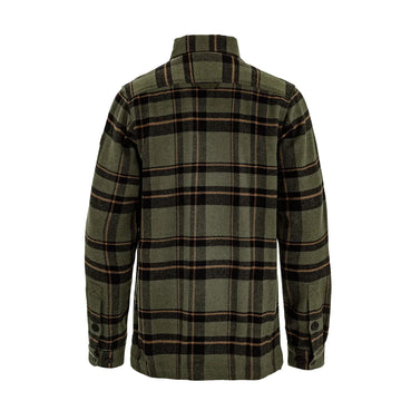 Fjallraven Ovik Wool Shirt Deep Forest - Parasol Store