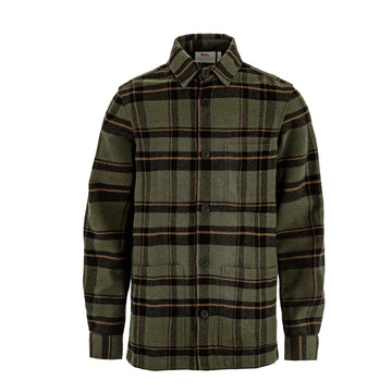 Fjallraven Ovik Wool Shirt Deep Forest - Parasol Store