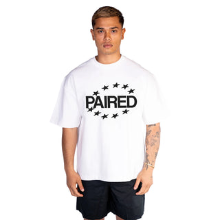 Paired Constellation S/S Tee White