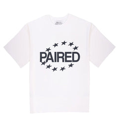 Paired Constellation S/S Tee White - Parasol Store