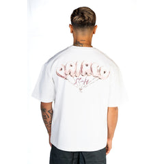 Paired Helium S/S Tee White - Parasol Store