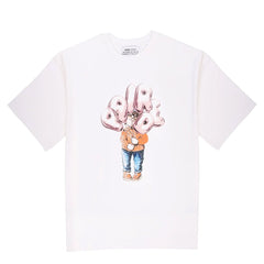 Paired Helium S/S Tee White - Parasol Store
