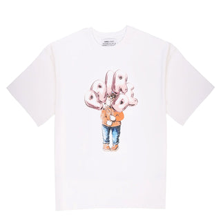 Paired Helium S/S Tee White