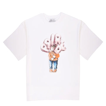 Paired Helium S/S Tee White
