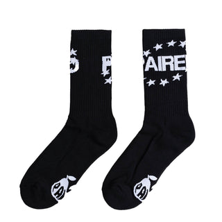 Paired Constellation Sock Black