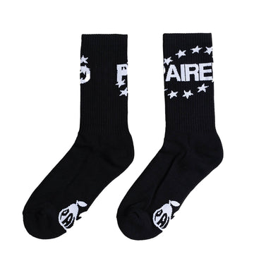 Paired Constellation Sock Black