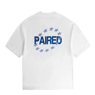 Paired Wise Men White S/S Tee White