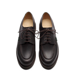 Paraboot Chambord Tex Shoe Marron Lisse Cafe - Parasol Store