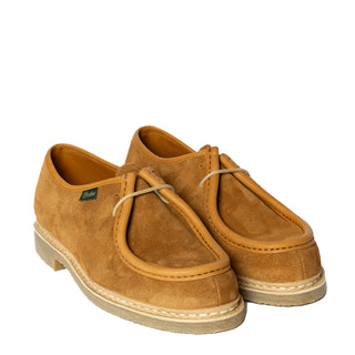 Paraboot Micka Shoe Suede Ario Honey / Vel Whisky - Parasol Store