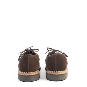 Paraboot Micka Shoe Taurillon Nubuck Chocolat - Parasol Store