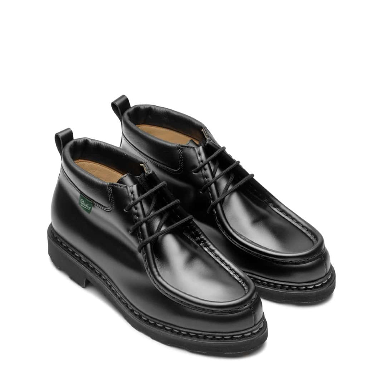 Paraboot Milly Boots Lisse Noir – Parasol Store