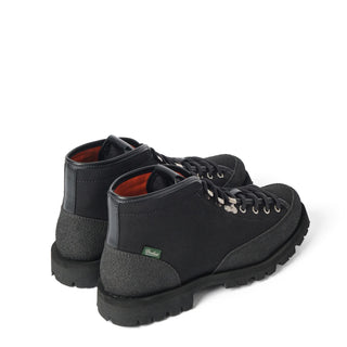 Paraboot Yosemite Boot Toile Noire Jannu Noire - Parasol Store