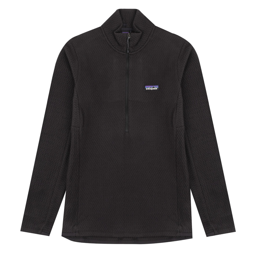 Patagonia Womens R1 Air Zip Neck Black Patagonia