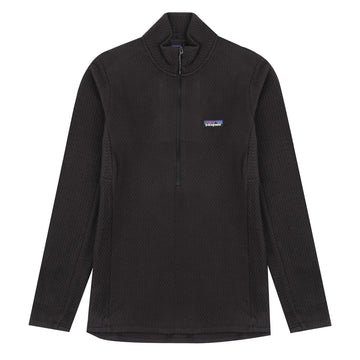 Patagonia Womens R1 Air Zip Neck Black Patagonia