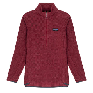 Patagonia Womens R1 Air Zip Neck Sequoia Red Patagonia