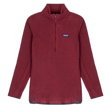 Patagonia Womens R1 Air Zip Neck Sequoia Red Patagonia