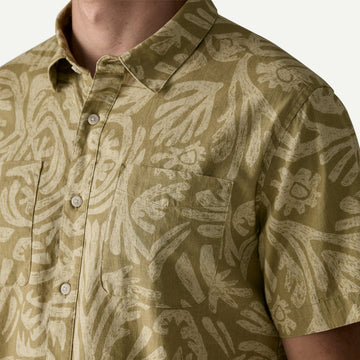 Patagonia Back Step Shirt Earthen Weathered Stone