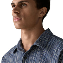 Patagonia Back Step Shirt Rapids New Navy
