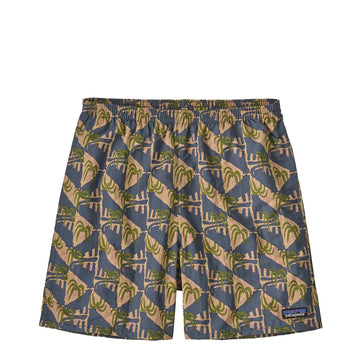Patagonia Baggies Shorts 5 in. Jaguar Geo Dolomite Blue