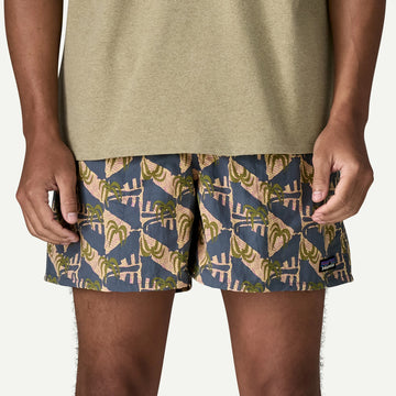 Patagonia Baggies Shorts 5 in. Jaguar Geo Dolomite Blue