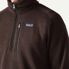 Patagonia Better Sweater 1/4 Zip Fleece Den Brown