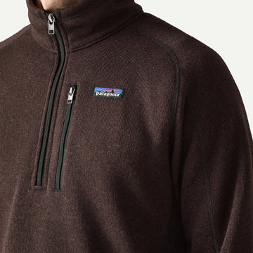 Patagonia Better Sweater 1/4 Zip Fleece Den Brown