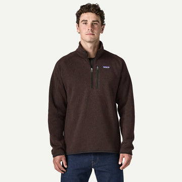 Patagonia Better Sweater 1/4 Zip Fleece Den Brown