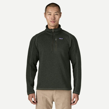 Patagonia Better Sweater 1/4 Zip Fleece Old Growth Green - Parasol Store