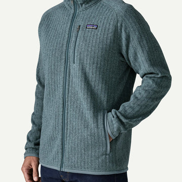 Patagonia Better Sweater Fleece Jacket Blue Sage Rib Knit