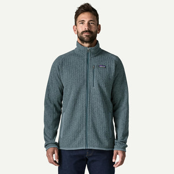 Patagonia Better Sweater Fleece Jacket Blue Sage Rib Knit