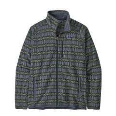 Patagonia Better Sweater Fleece Jacket Woven Together Smolder Blue - Parasol Store