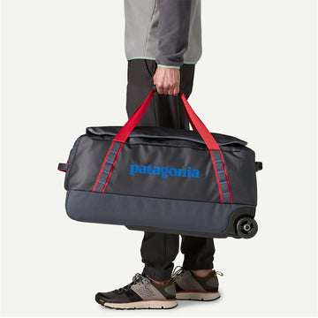 Patagonia Black Hole Wheeled Duffel 70L Smolder Blue / Amanita Red