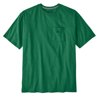 Patagonia Boardshort Logo Pocket Responsibili-Tee Gather Green - Parasol Store