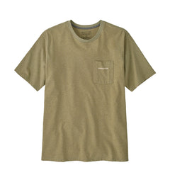 Patagonia Boardshort Logo Pocket Responsibili-Tee Gumtree Green