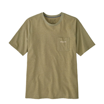 Patagonia Boardshort Logo Pocket Responsibili-Tee Gumtree Green