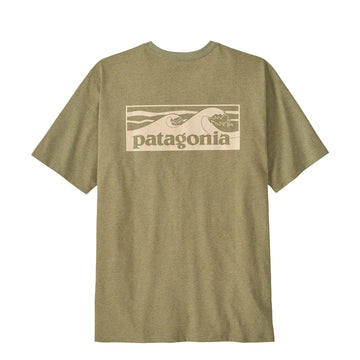 Patagonia Boardshort Logo Pocket Responsibili-Tee Gumtree Green