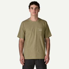 Patagonia Boardshort Logo Pocket Responsibili-Tee Gumtree Green