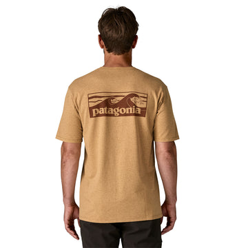 Patagonia Boardshort Logo Pocket Responsibili-Tee Talon Gold - Parasol Store