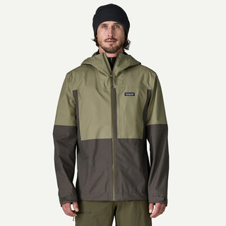 Patagonia Boulder Fork Rain Jacket Forge Grey / River Rock Green