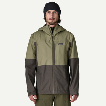 Patagonia Boulder Fork Rain Jacket Forge Grey / River Rock Green