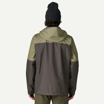 Patagonia Boulder Fork Rain Jacket Forge Grey / River Rock Green