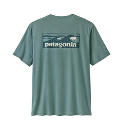 Patagonia Cap Cool Daily Shirt Boardshort Logo Blue Sage Light Blue Sage X-Dye